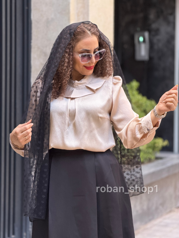 شومیز ربزشی لمه دار