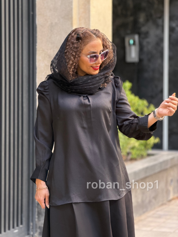 شومیز ربزشی لمه دار