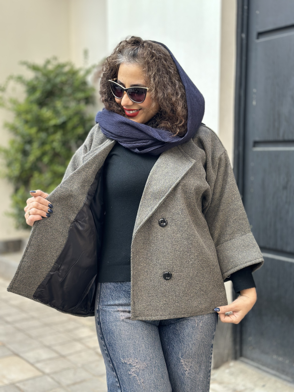 کت پشمی کجراه